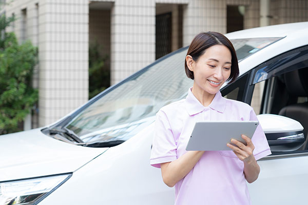 無料送迎サービス(血液透析を受けられる方対象)